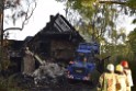 Grossfeuer Einfamilienhaus Siegburg Muehlengrabenstr P1012